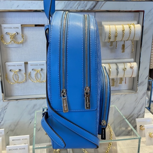 Michael Kors Jaycee Medium Signature Logo Backpack
South Pacific
NWT - Picture 14 of 16